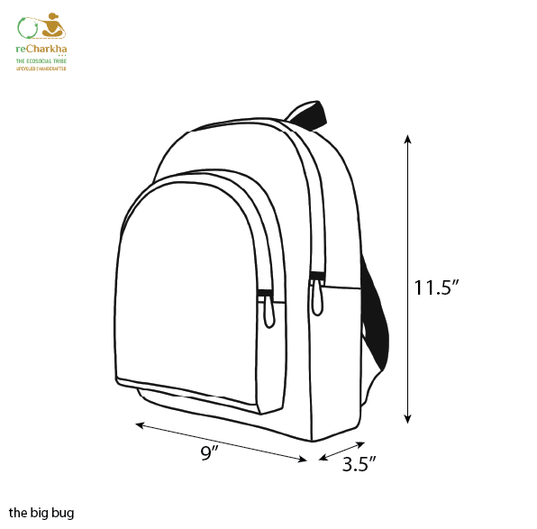 Upcycled Handcrafted The Big Bug (TBB0426-006) PS_W