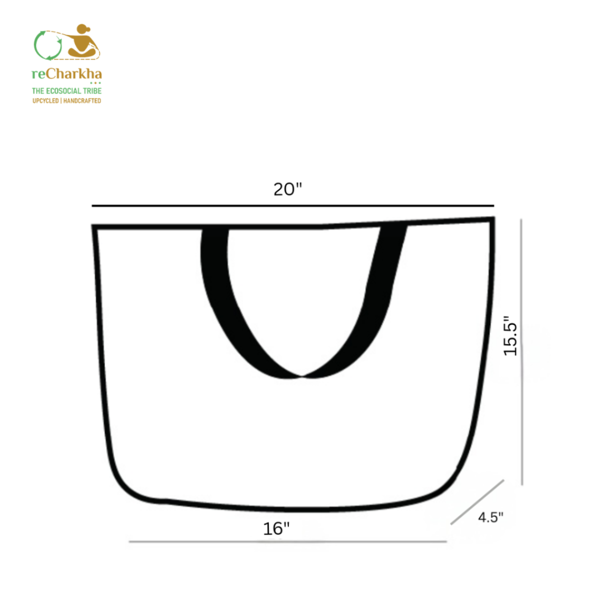 Upcycled Handcrafted Designer Beach Bag (BBD0626-001) PS_W
