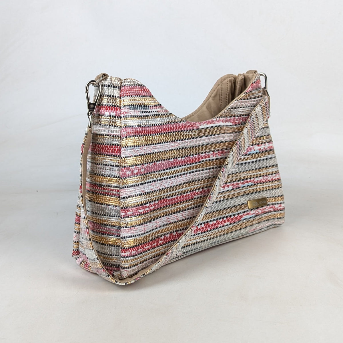 Upcycled Handcrafted Baguette Bag (BTB0526-003) PS_W-