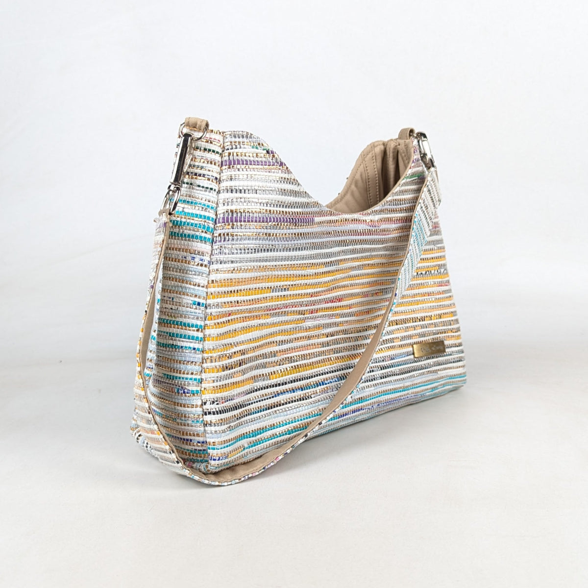 Upcycled Handcrafted Baguette Bag (BTB0526-004) PS_W