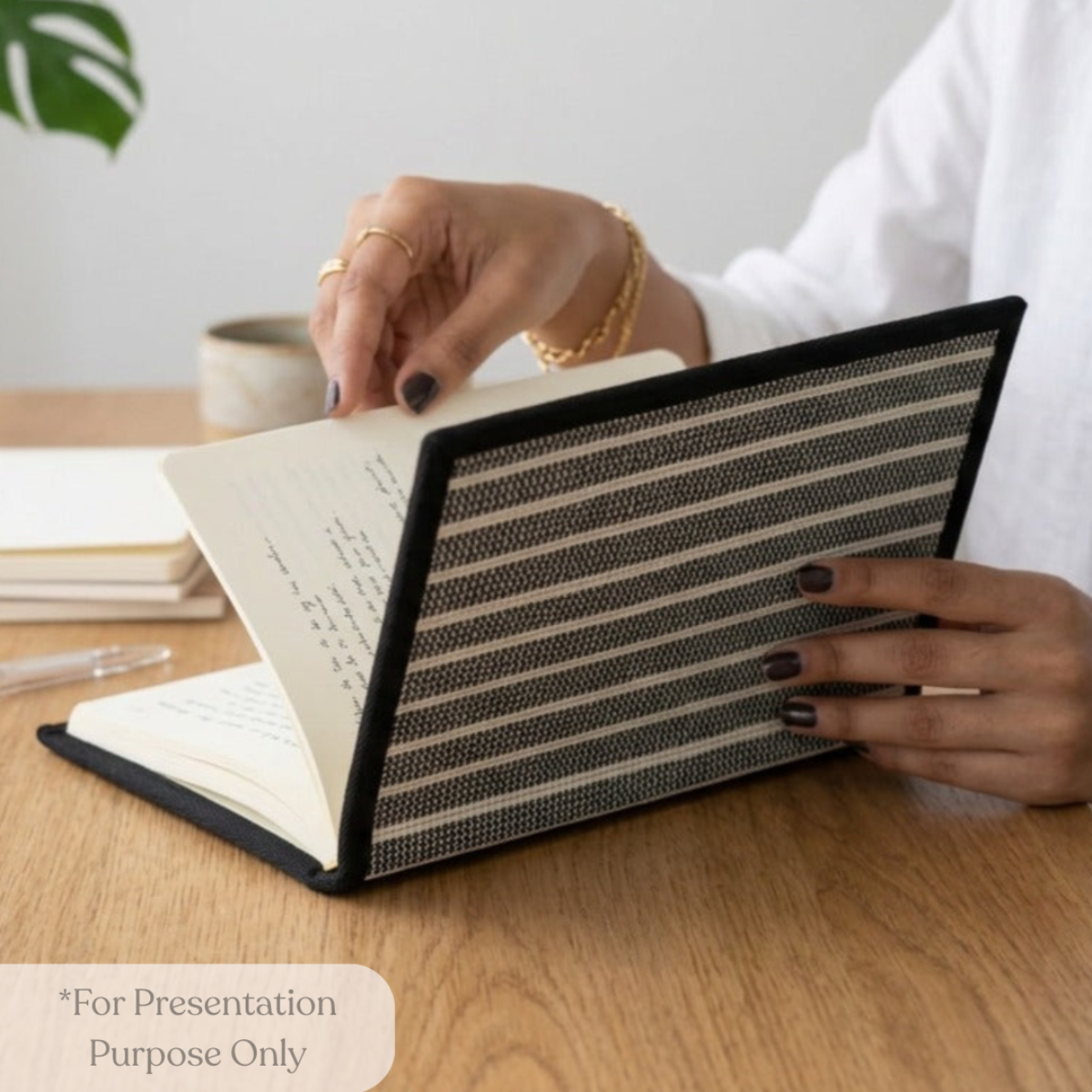 Upcycled Handcrafted Diary/Book Wrap (DBW0626-028)