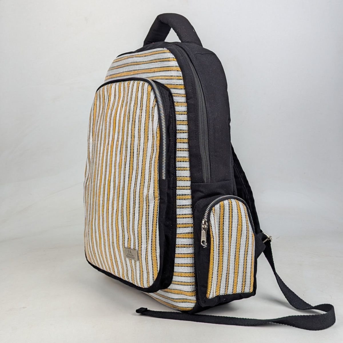 Upcycled Handcrafted Commuter Backpack (CBP0626-006) PS_W