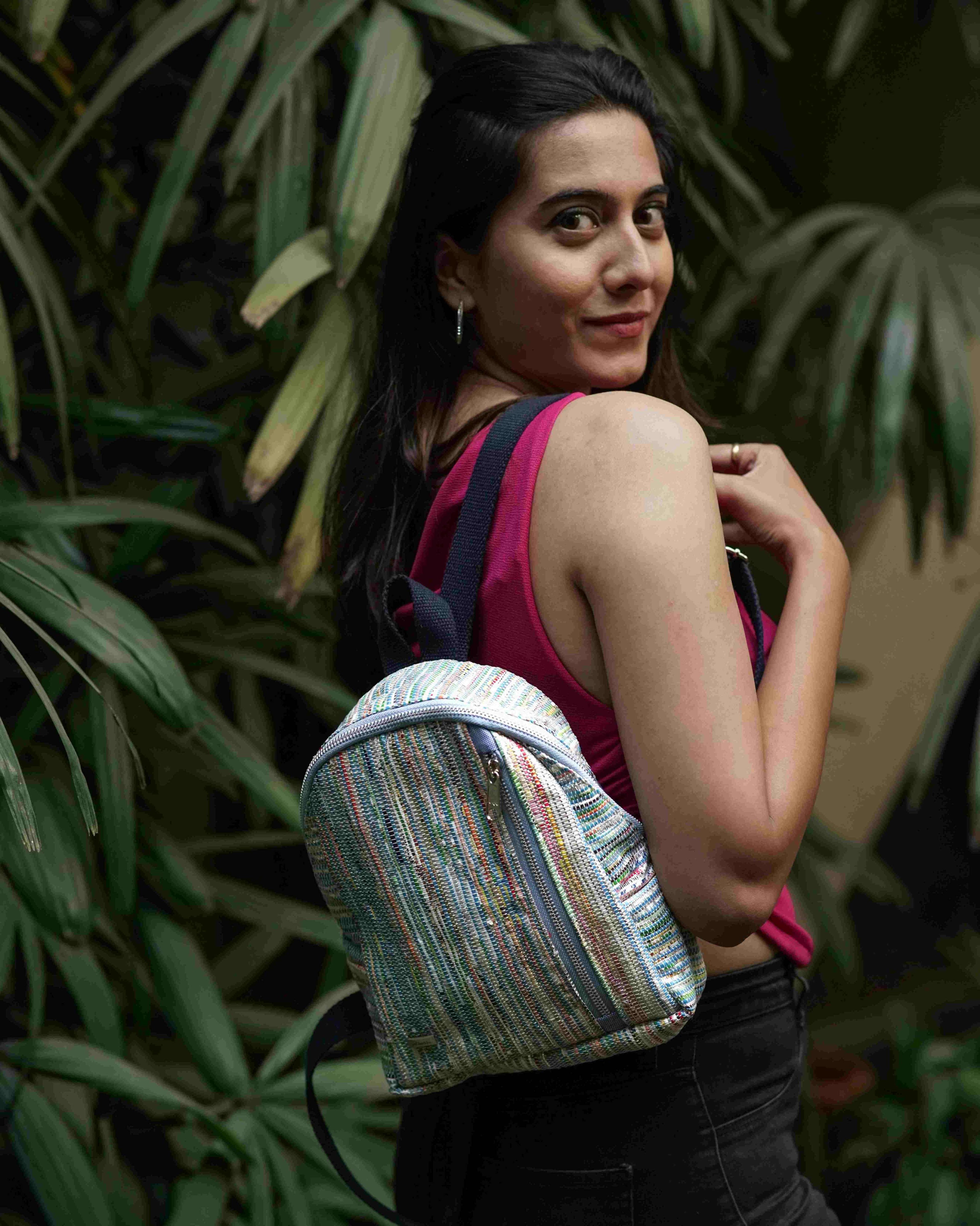 Upcycled Handcrafted Bug Pack (BPK1225-002) PS_W