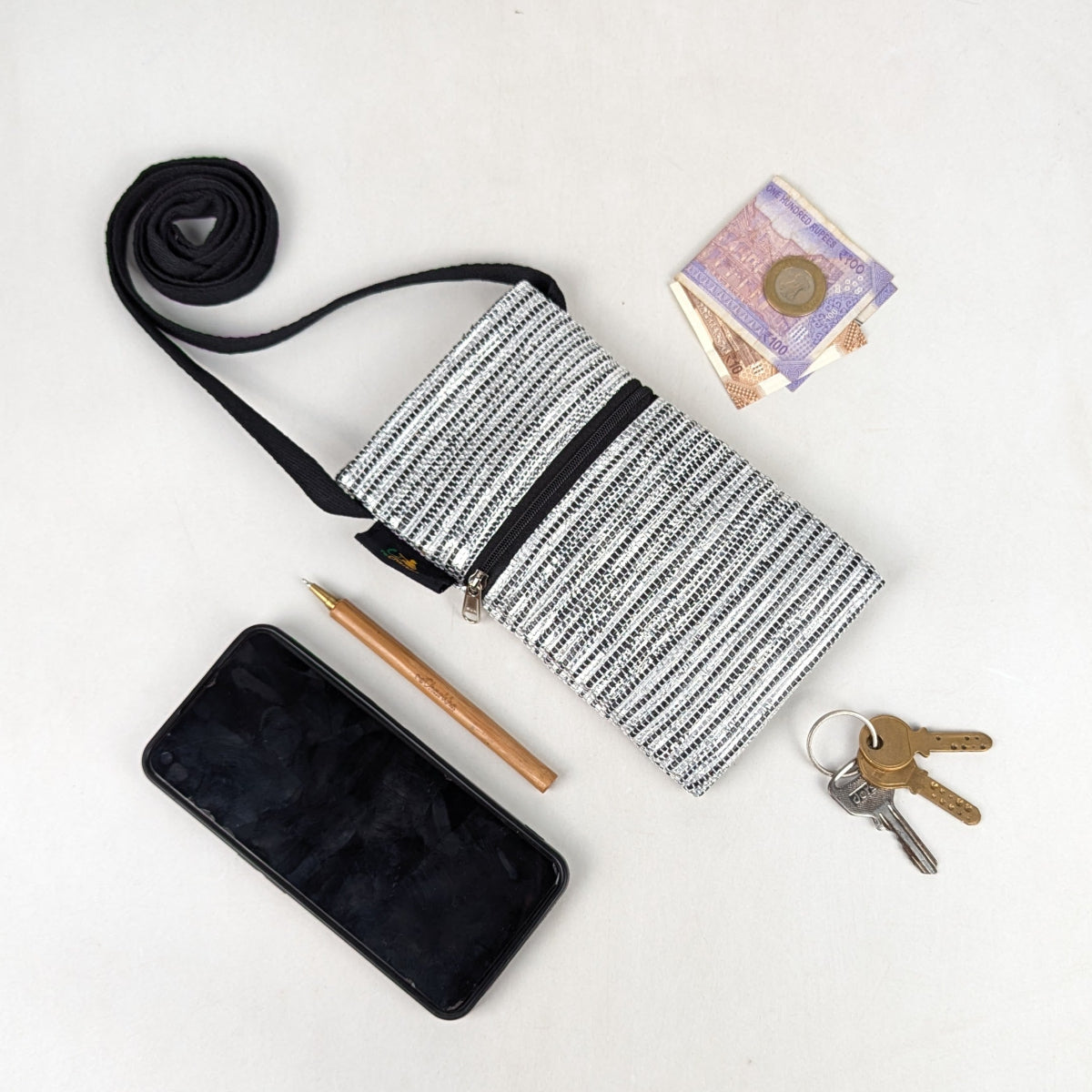 Exclusive Upcycled Handcrafted Mobile Sling (MSL0626-029) PS_W