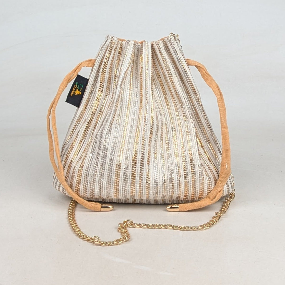 Exclusive Upcycled Handcrafted Potli Sling (PS0726-014)