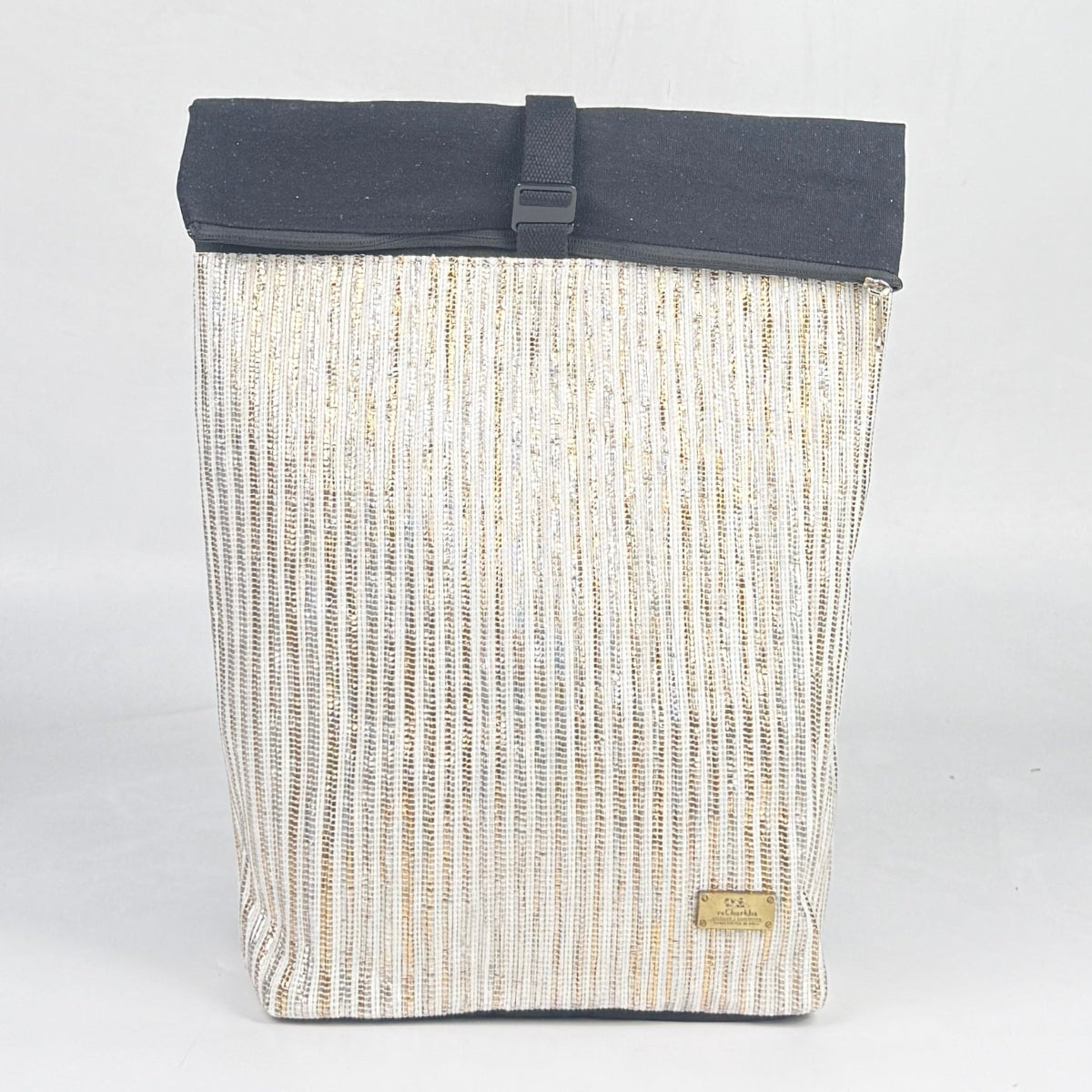Exclusive Upcycled Handcrafted Spartan Laptop Backpack (SLBP0826-008)