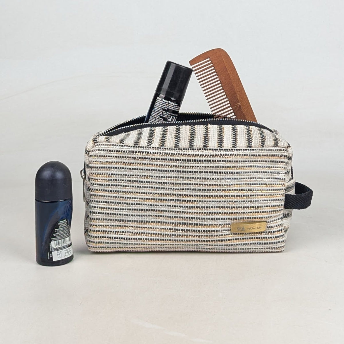 Exclusive Upcycled Handcrafted Travel Pouch (TK0726-007)