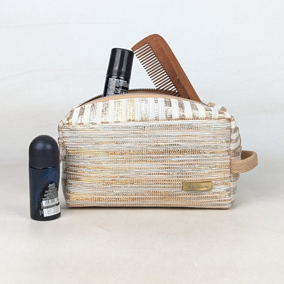 Exclusive Upcycled Handcrafted Travel Pouch (TK0826-012)