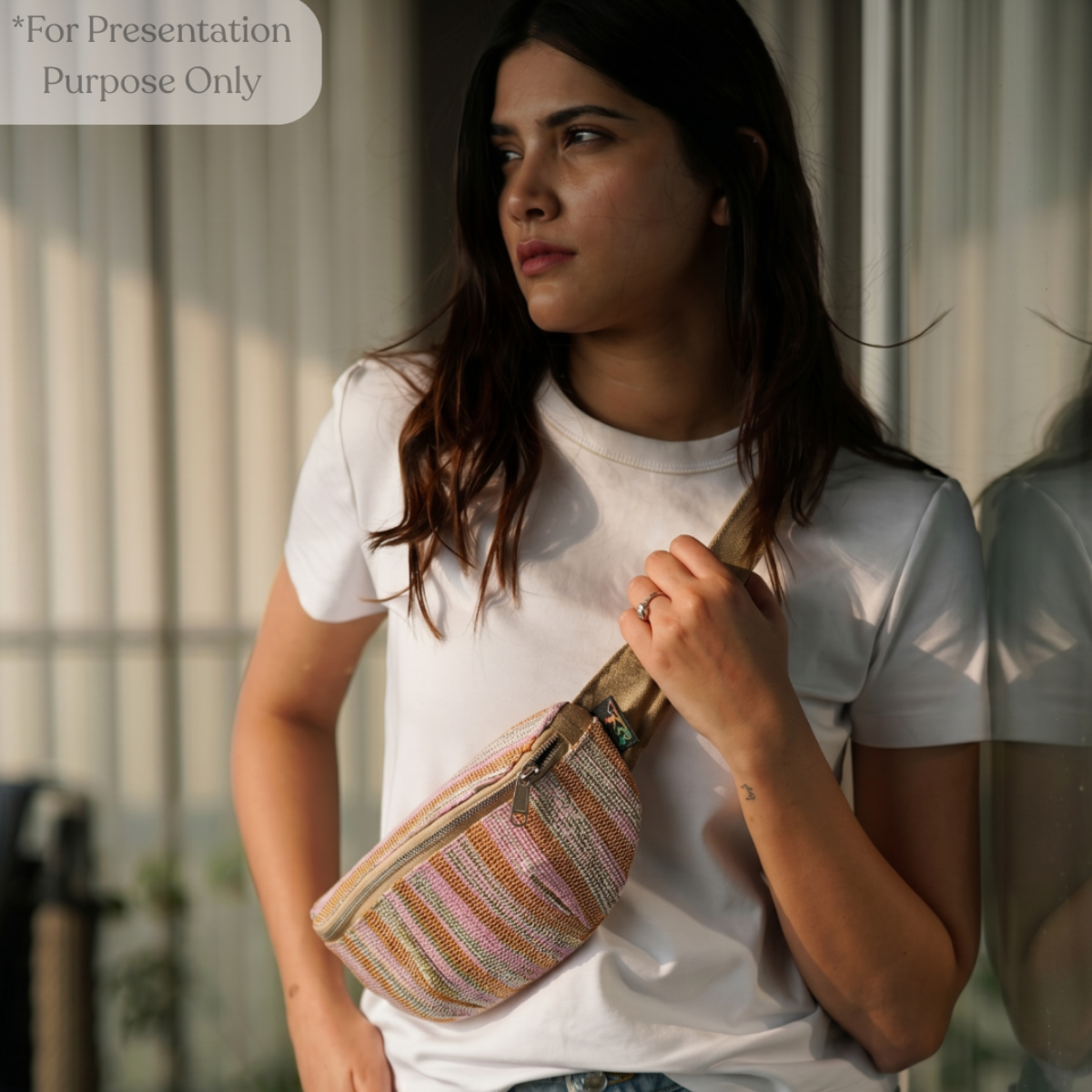 Upcycled Handcrafted Fanny Pack (FP0726-005)