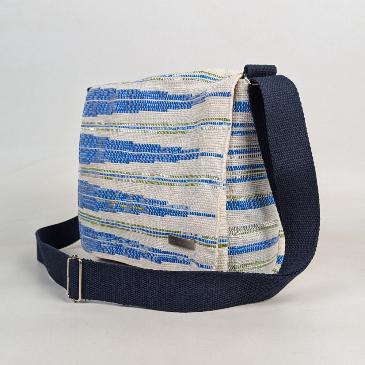 Upcycled Handcrafted Designer Messenger Bag (MBD0526-001) PS_W