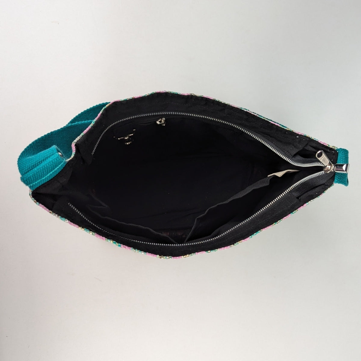 Upcycled Handcrafted Eclipse Jhola Tote (EJ1225-001) PS_W