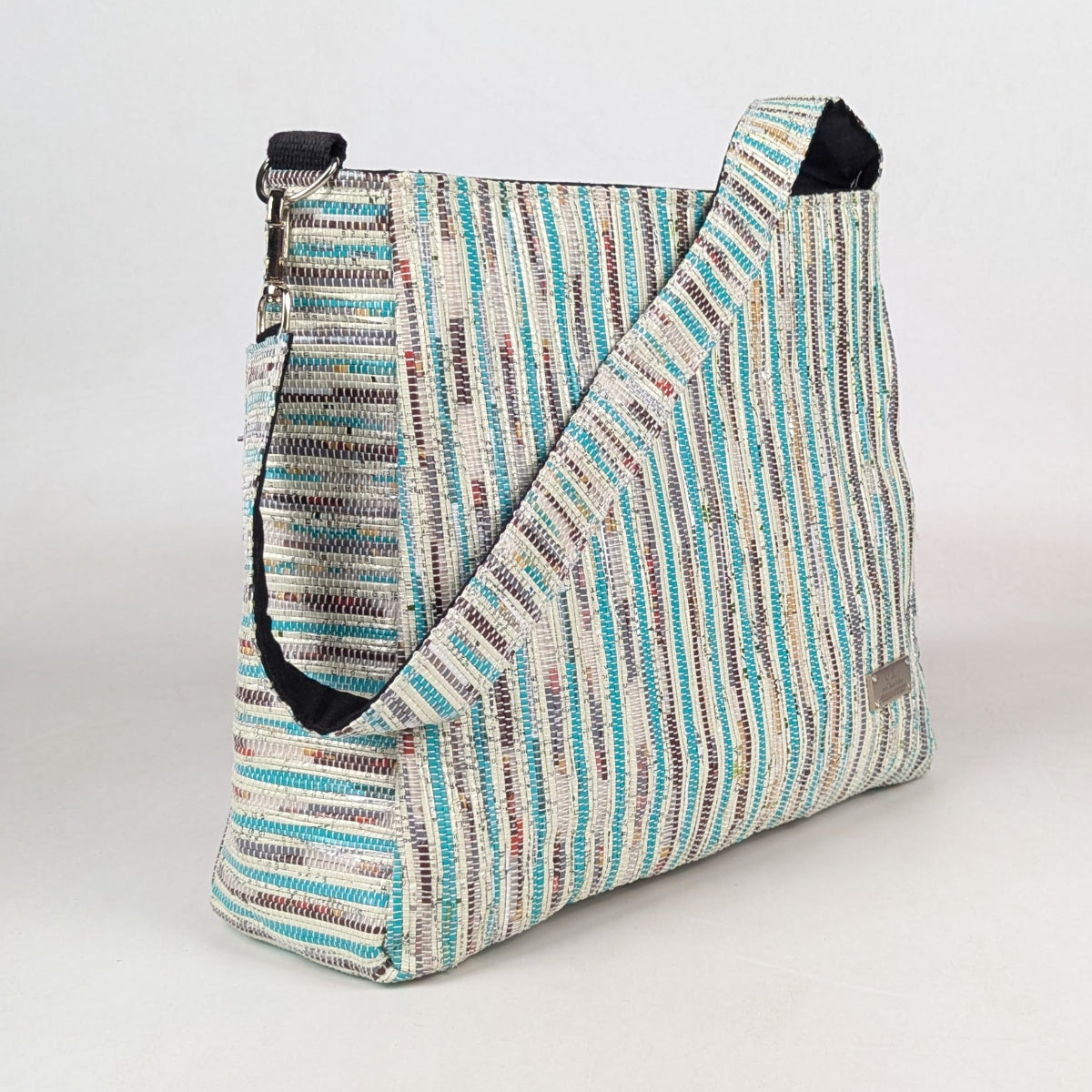Upcycled Handcrafted Trapeze Tote (TT0426-006) PS_W