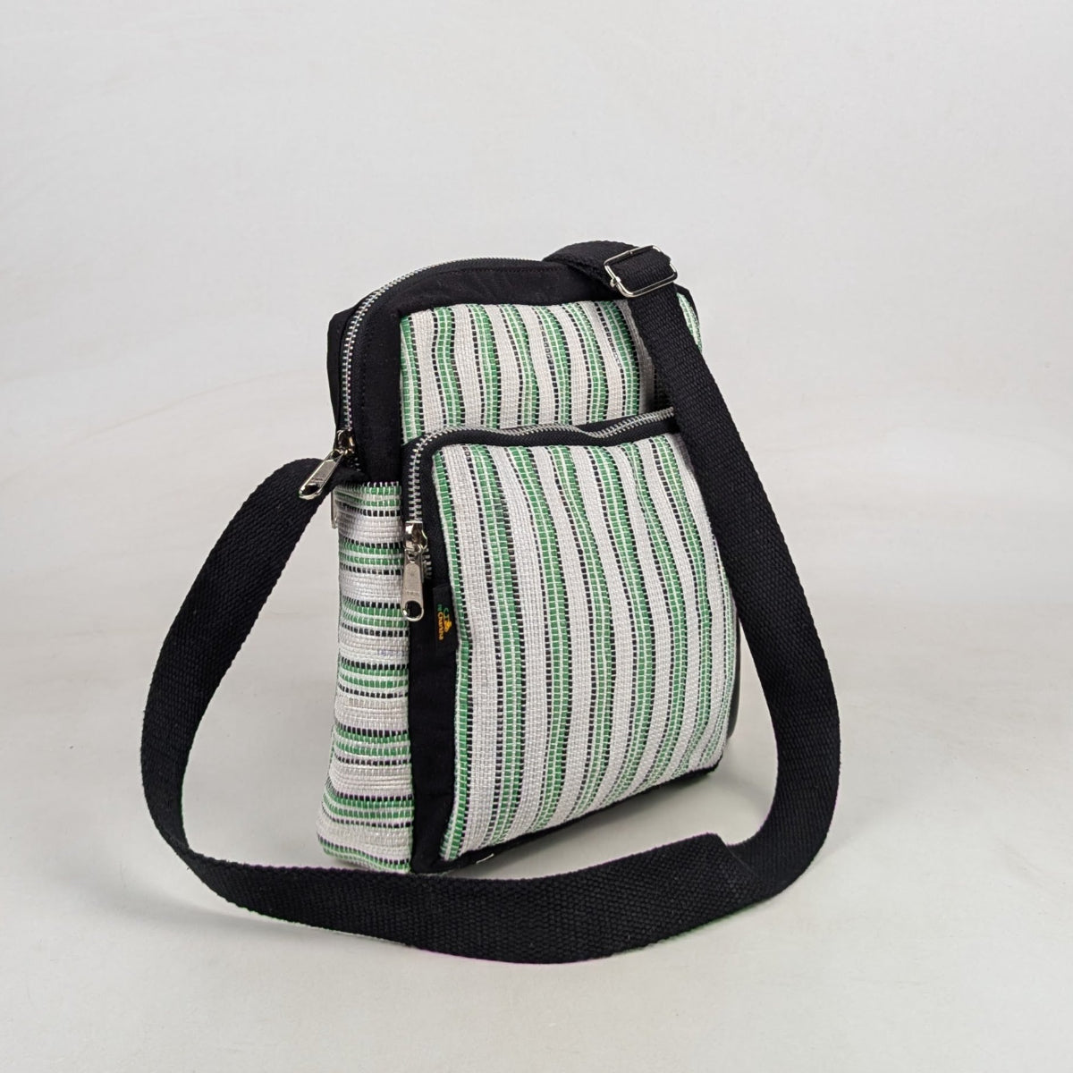 Upcycled Handcrafted Cross Body Sling (CBS0626-004) PS_W