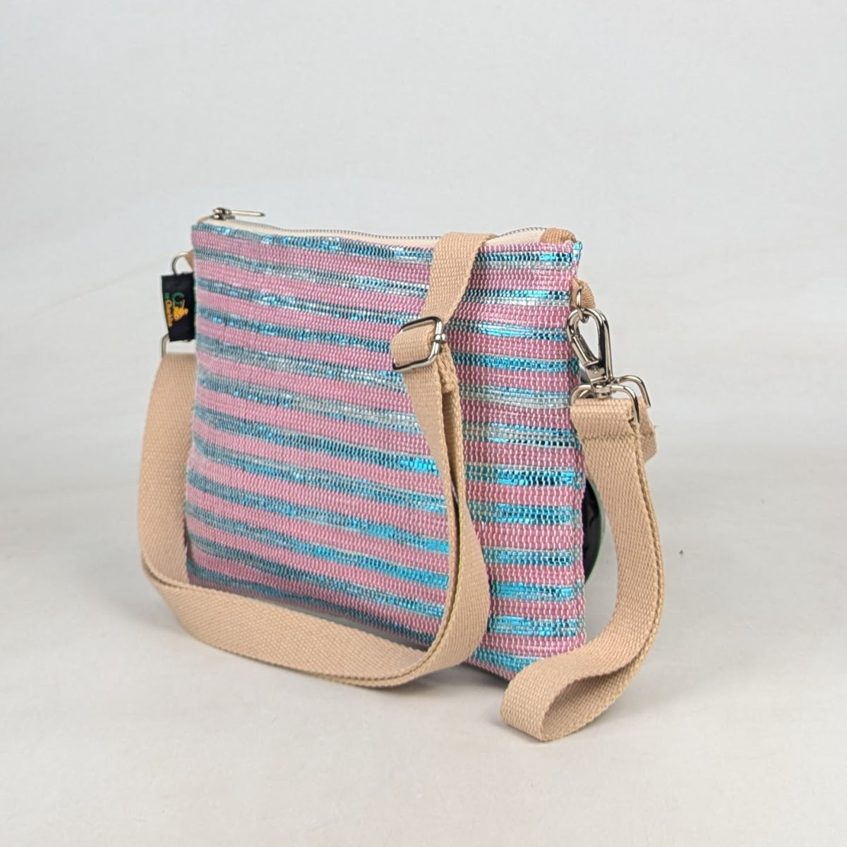 Upcycled Handwoven Sling Bag (SI0626-009) PS_W