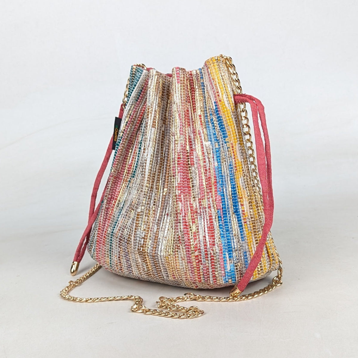 Upcycled Handcrafted Potli Sling (PS0626-003)