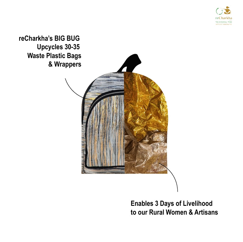 Upcycled Handcrafted The Big Bug (TBB0126-007) PS_W