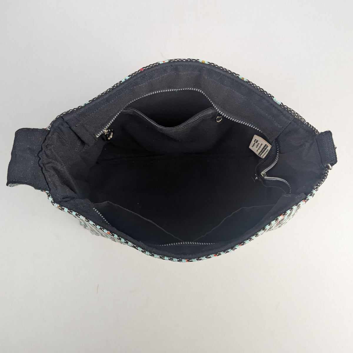 Upcycled Handcrafted Designer Trapeze Tote (TTD0426-001) PS_W