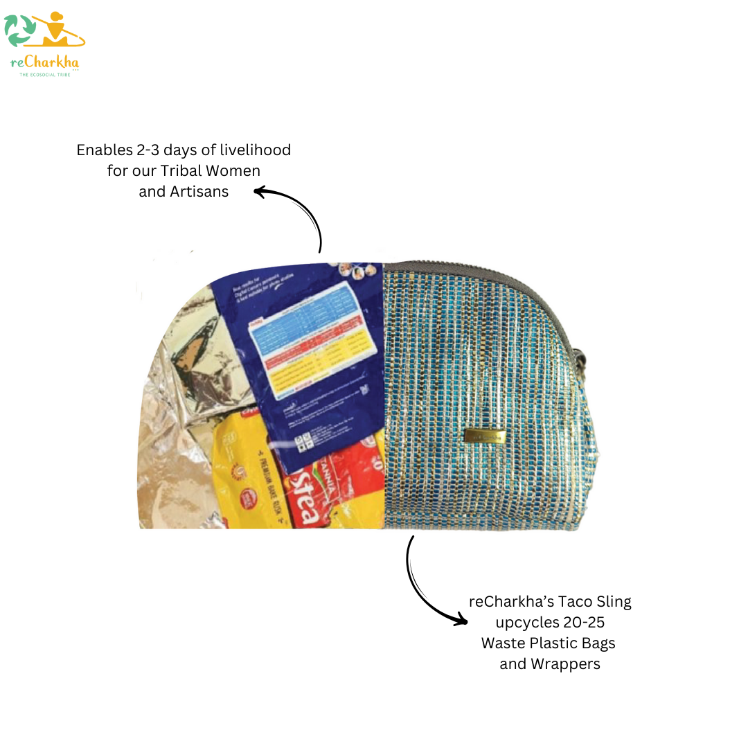 Upcycled Handcrafted Taco Sling (TSL1225-001) PS_W