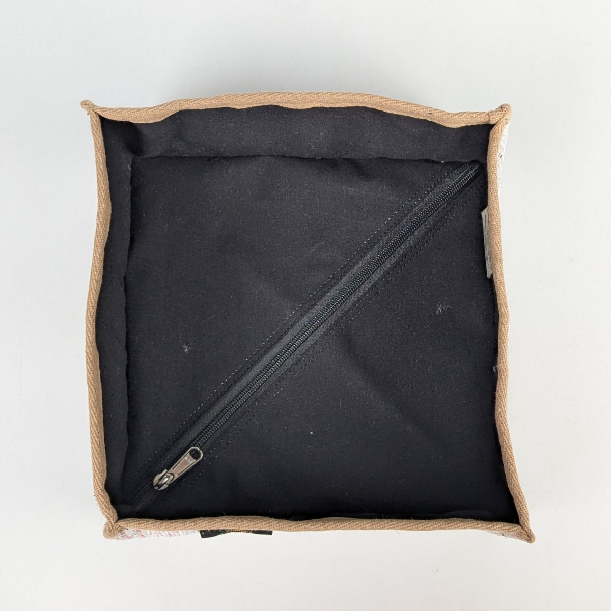 Upcycled Handcrafted Collapsible Storage Basket Small (CSBS1225-002) PS_W