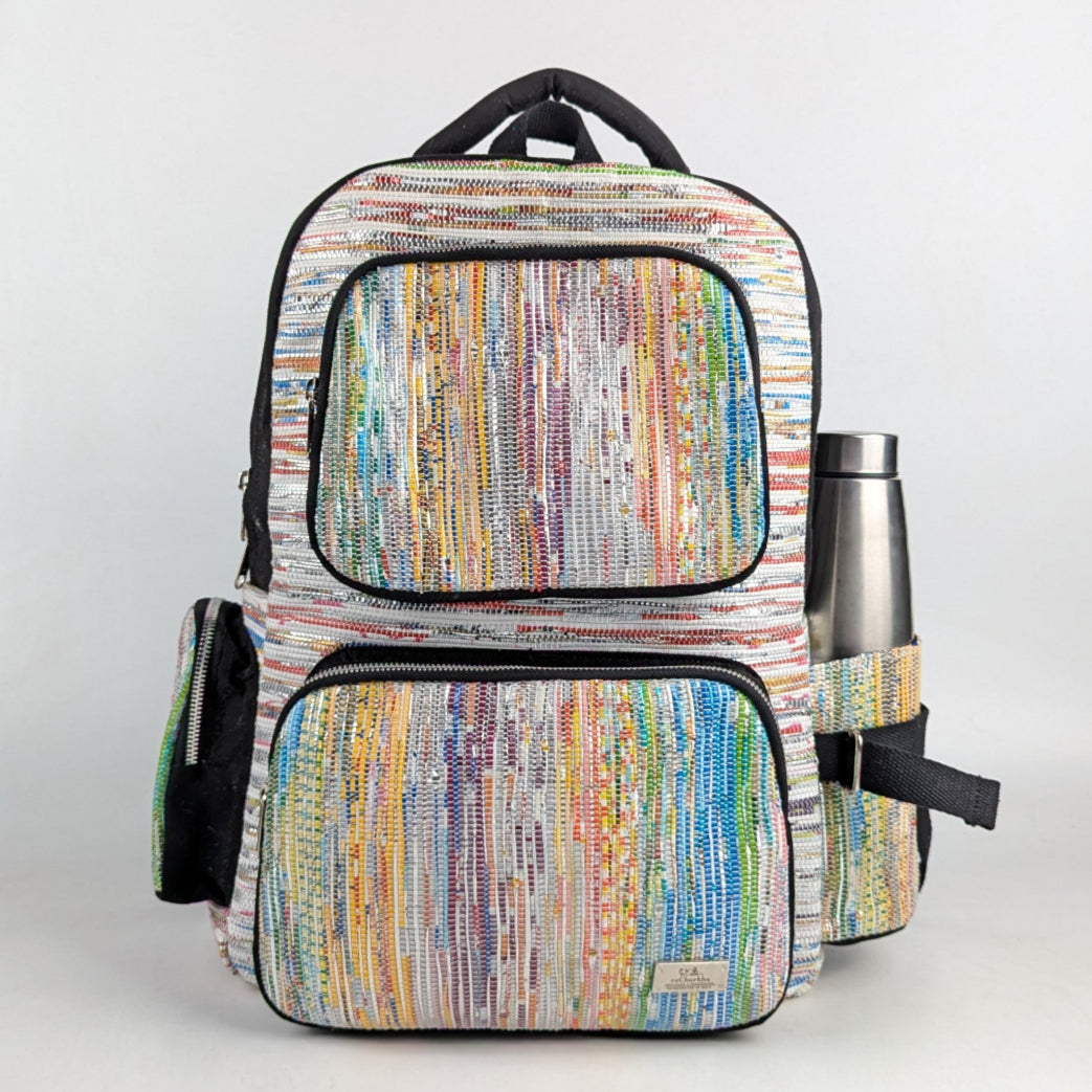 Upcycled Handcrafted Commuter Backpack (CBP0425-001)