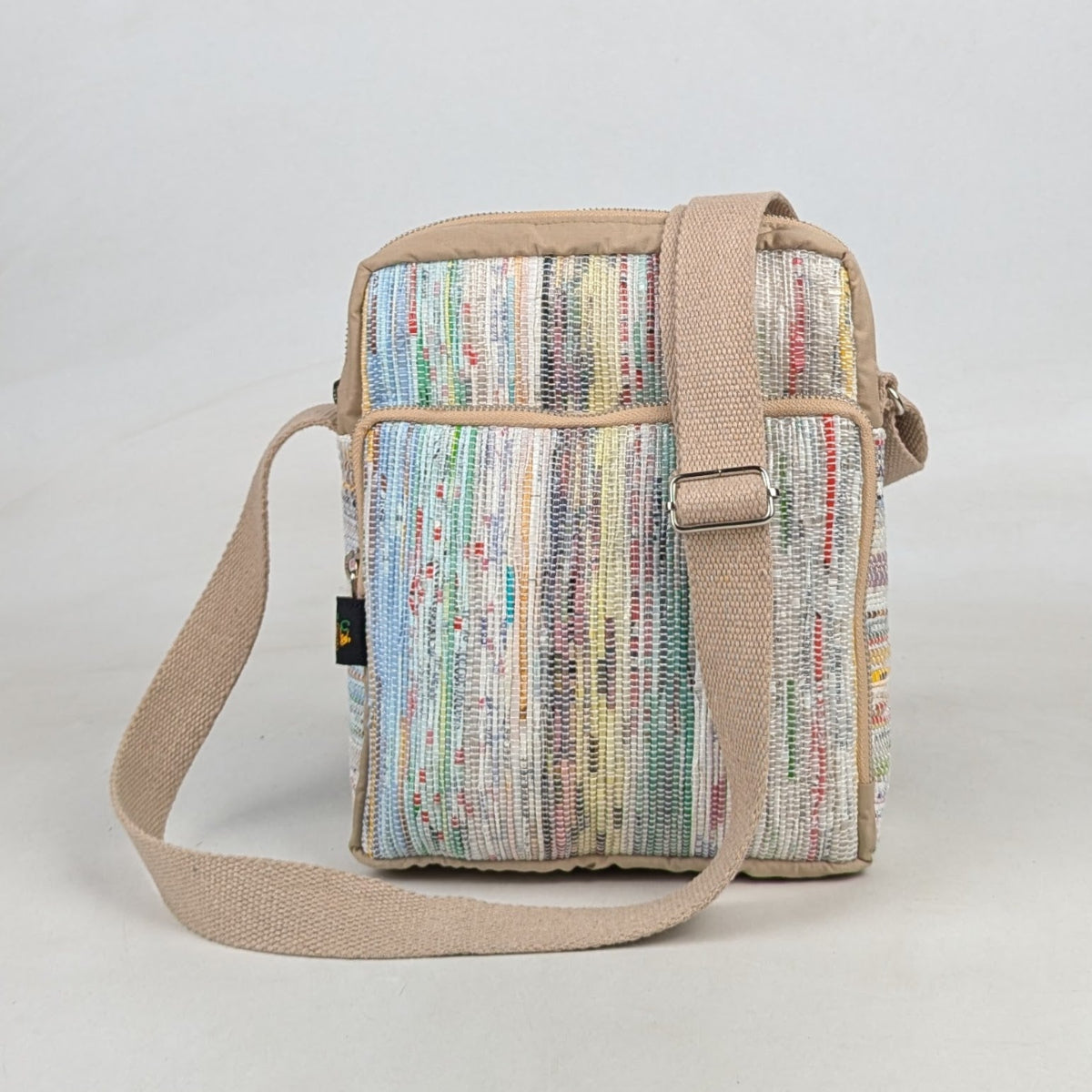 Upcycled Handcrafted Cross Body Sling (CBS0626-001) PS_W