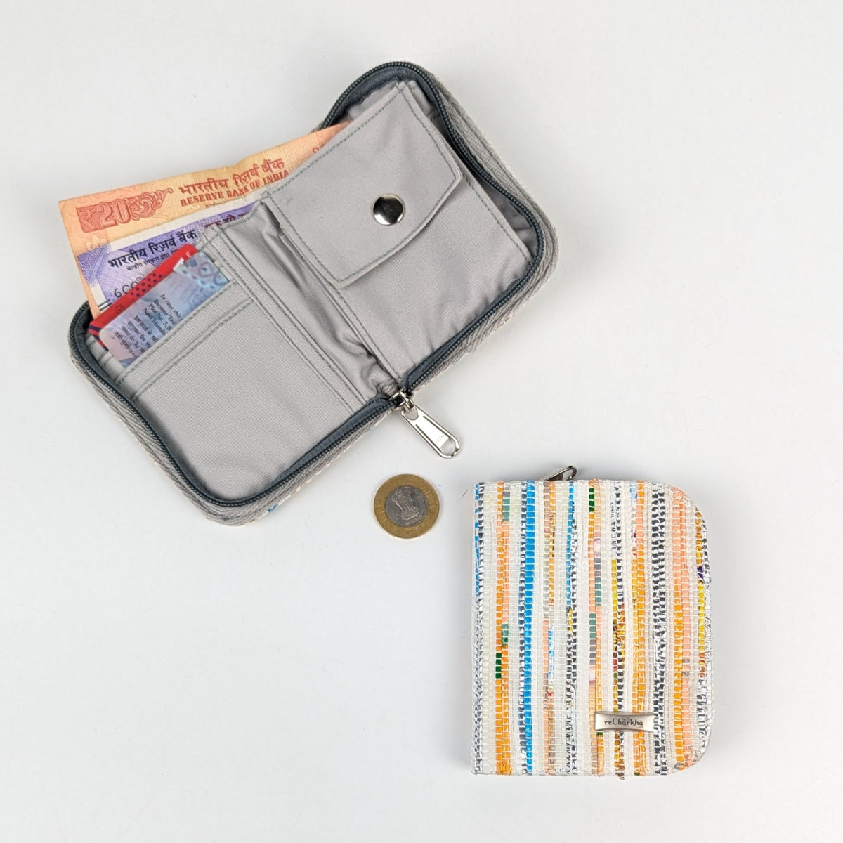 Upcycled Handcrafted D Wallet (DW0926-014)