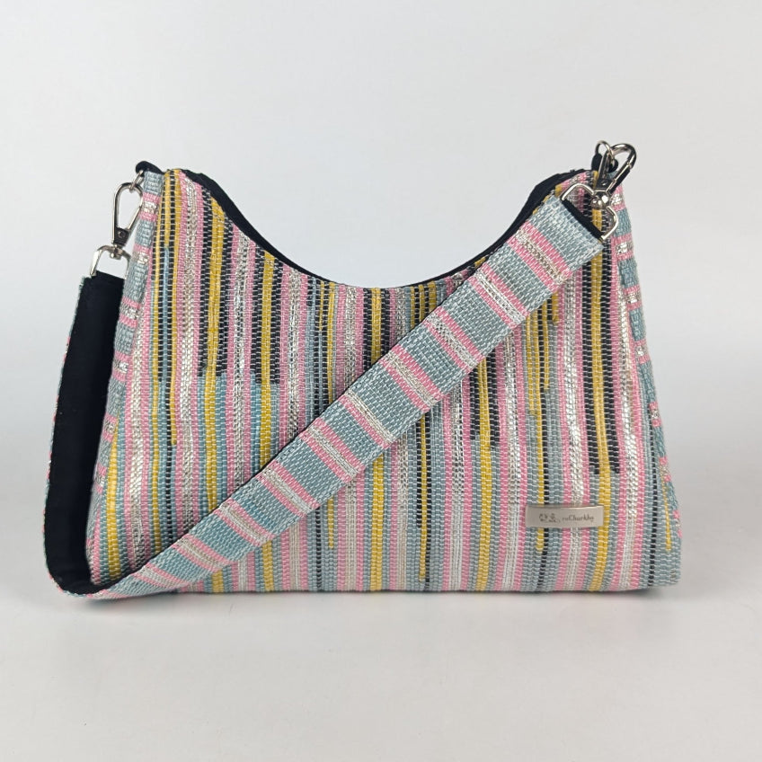 Upcycled Handcrafted Designer Baguette Bag (BTBD0425-007) PS_W