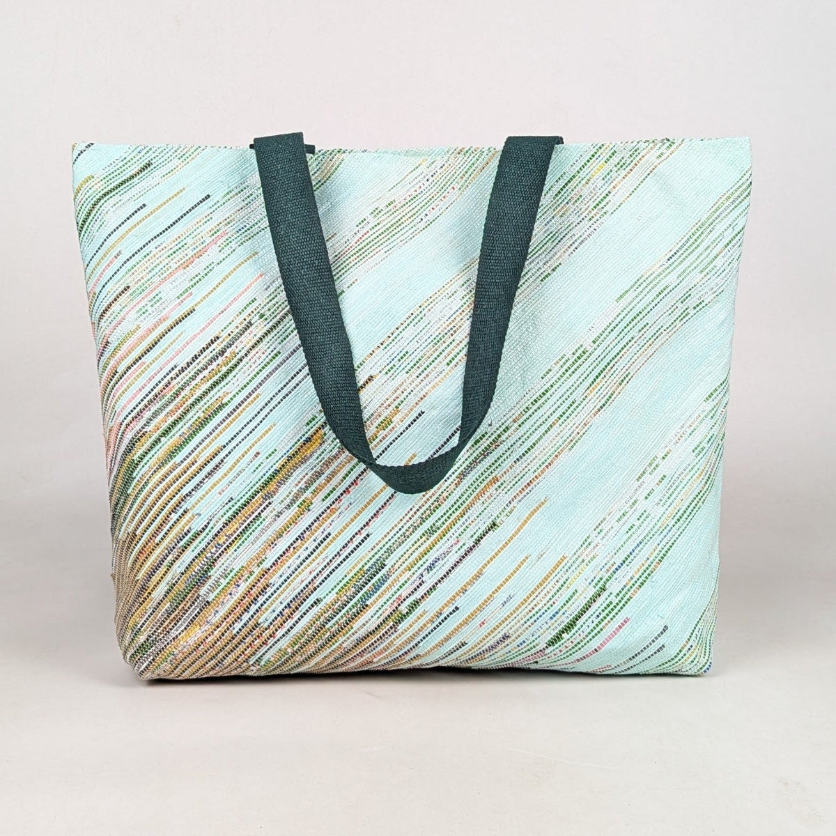 Upcycled Handcrafted Designer Beach Bag (BBD0426-001) PS_W