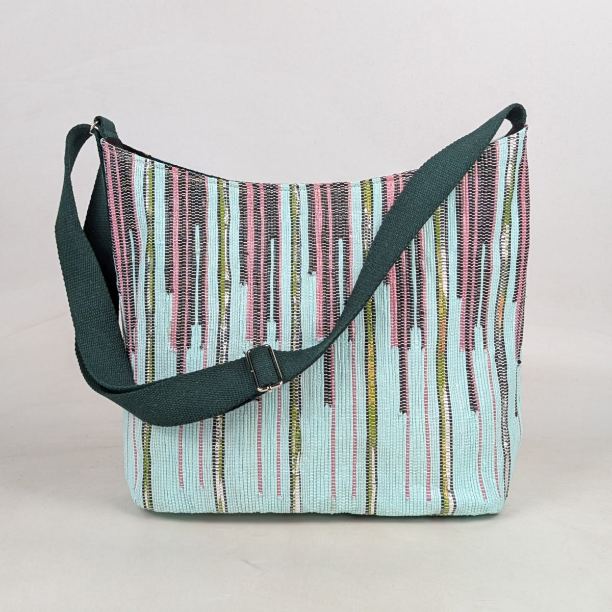 Upcycled Handcrafted Designer Eclipse Jhola Tote (EJD0626-007) PS_W