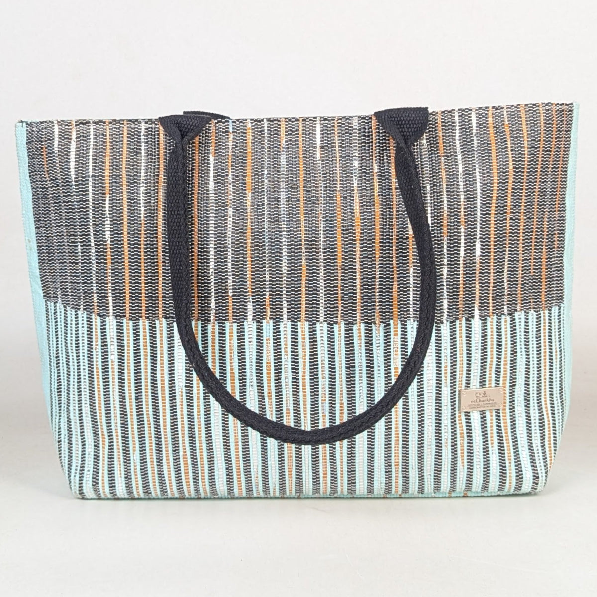Upcycled Handcrafted Designer Office Tote (OT0426-003)PS_W