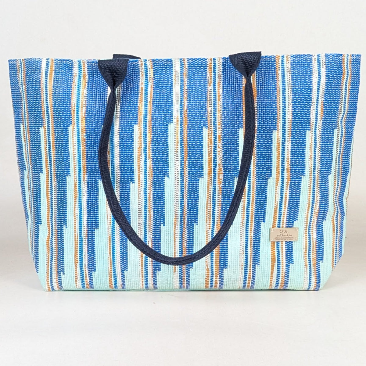 Upcycled Handcrafted Designer Office Tote (OT0426-009)PS_W