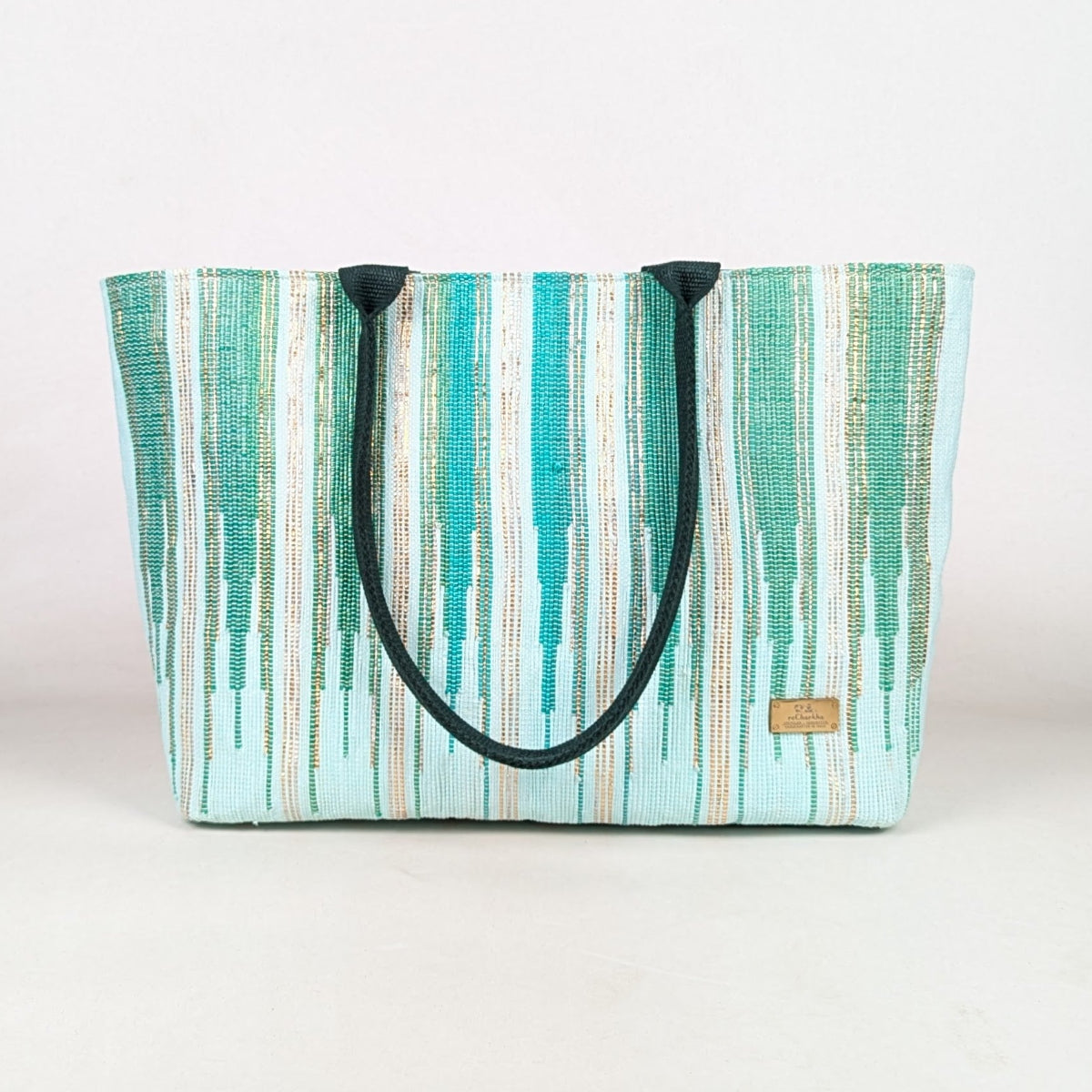 Upcycled Handcrafted Designer Office Tote (OTD0326-009) PS_W
