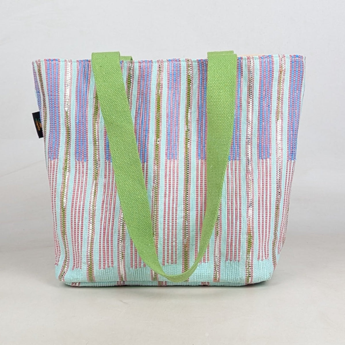 Upcycled Handcrafted Designer Shopper Tote (DST0726-009)