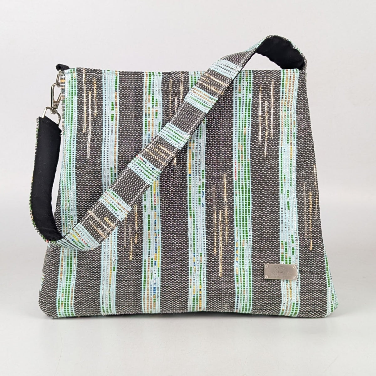 Upcycled Handcrafted Designer Trapeze Tote (TTD0925-004) PS_W