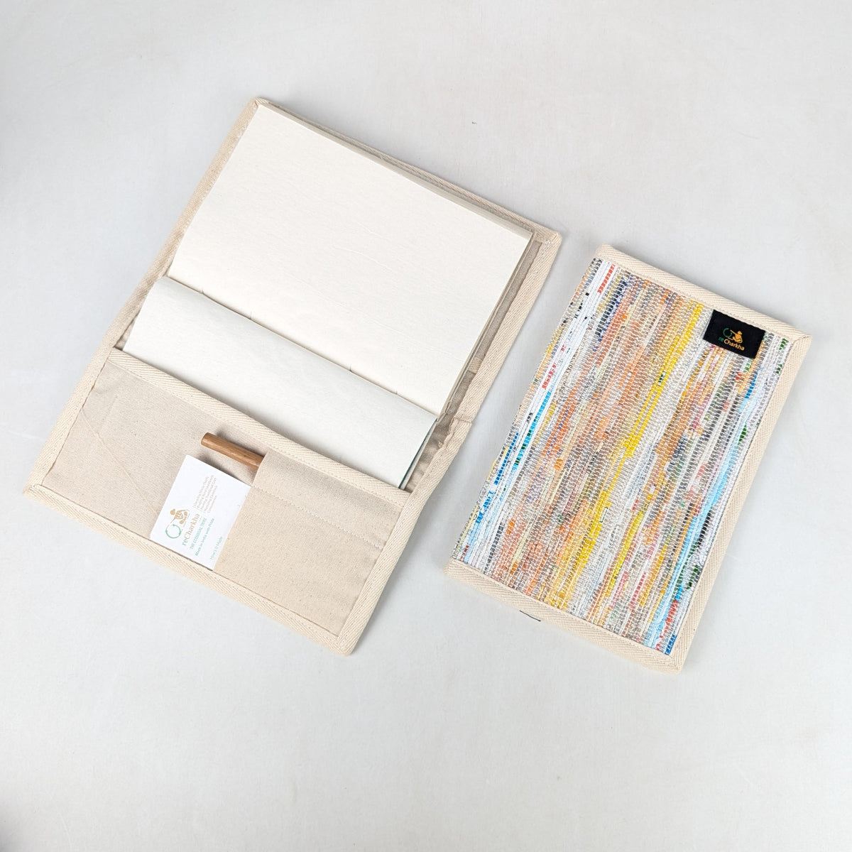 Upcycled Handcrafted Diary/Book Wrap (DBW0626-022)