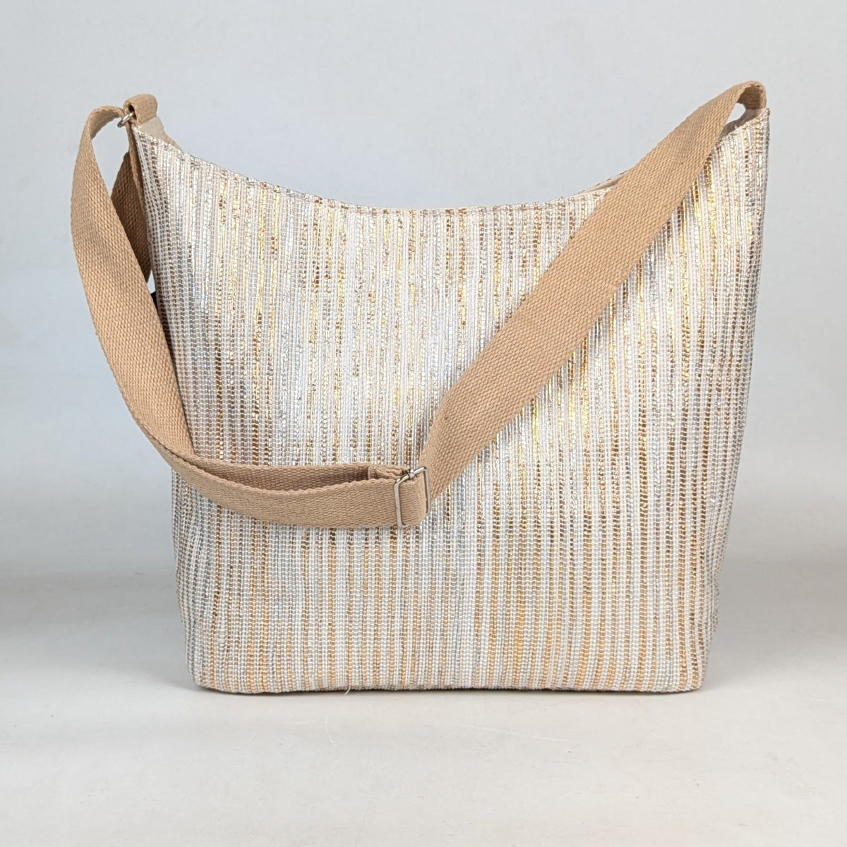 Upcycled Handcrafted Eclipse Jhola Tote (EJ0426-002) PS_W