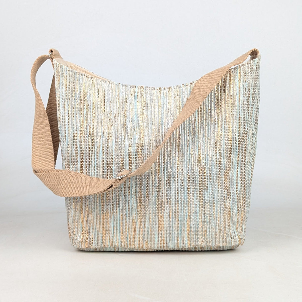 Upcycled Handcrafted Eclipse Jhola Tote (EJ0726-002)