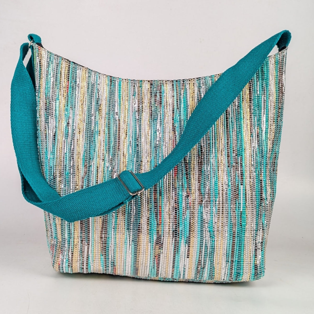 Upcycled Handcrafted Eclipse Jhola Tote (EJ1025-004) PS_W