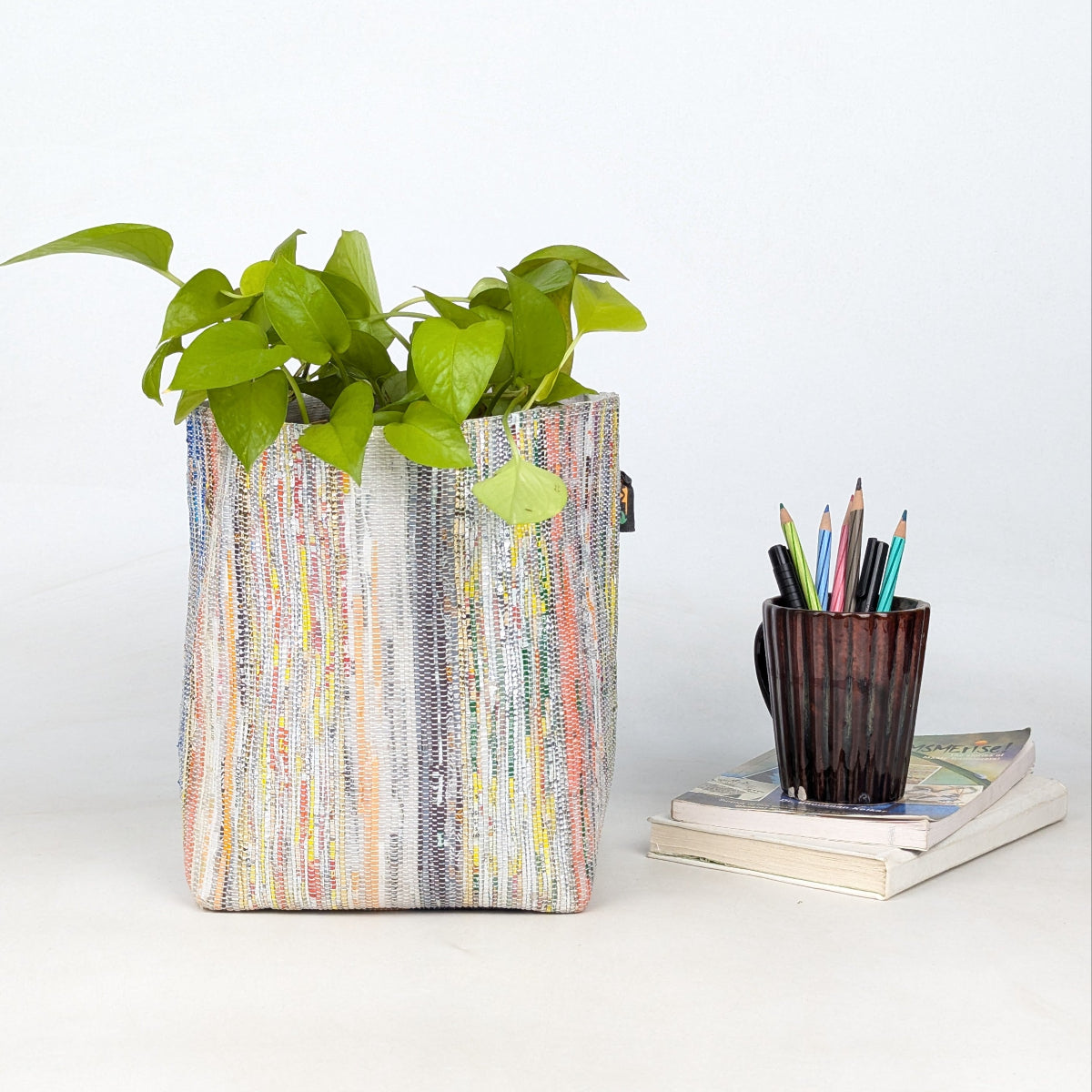 Upcycled Handcrafted Grow Pot Big (GPB0626-009) PS_W