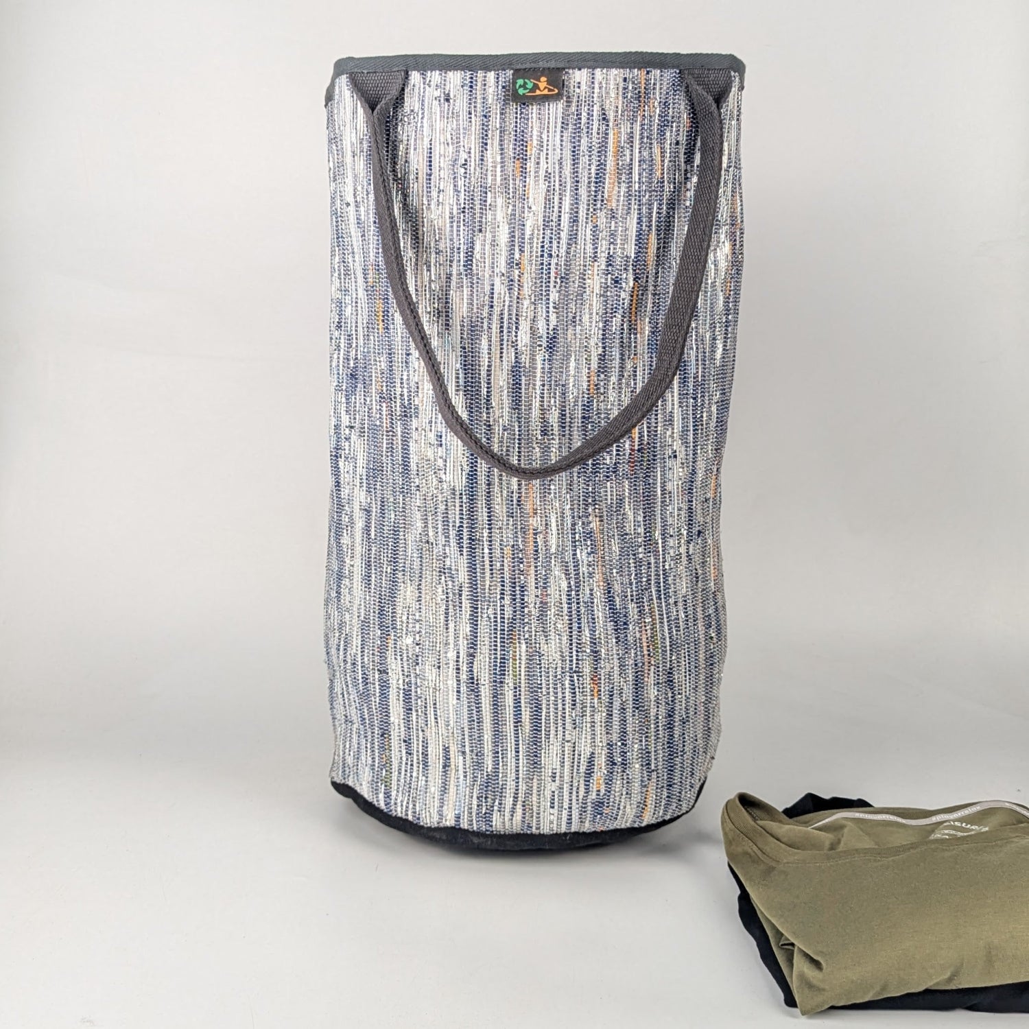 Upcycled Handcrafted Laundry Bag (LBG0525-017) PS_W