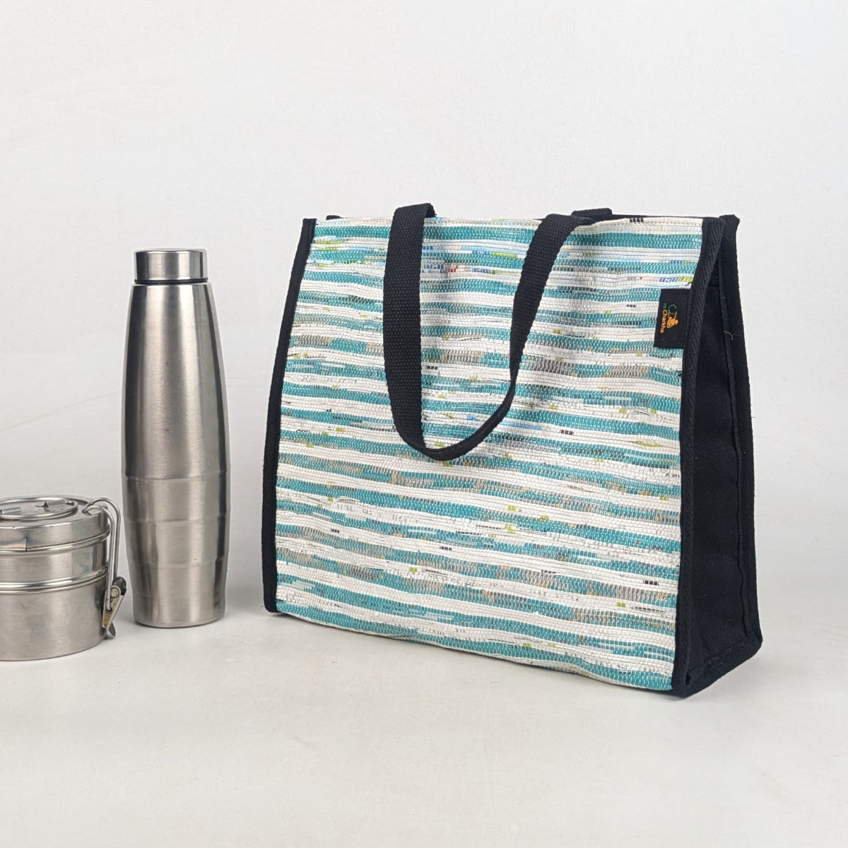Upcycled Handcrafted Lunch Bag (LB0826-007)