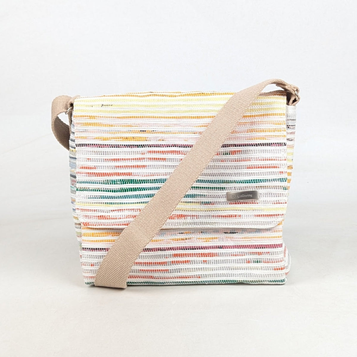 Upcycled Handcrafted Messenger Bag (MB0726-009)