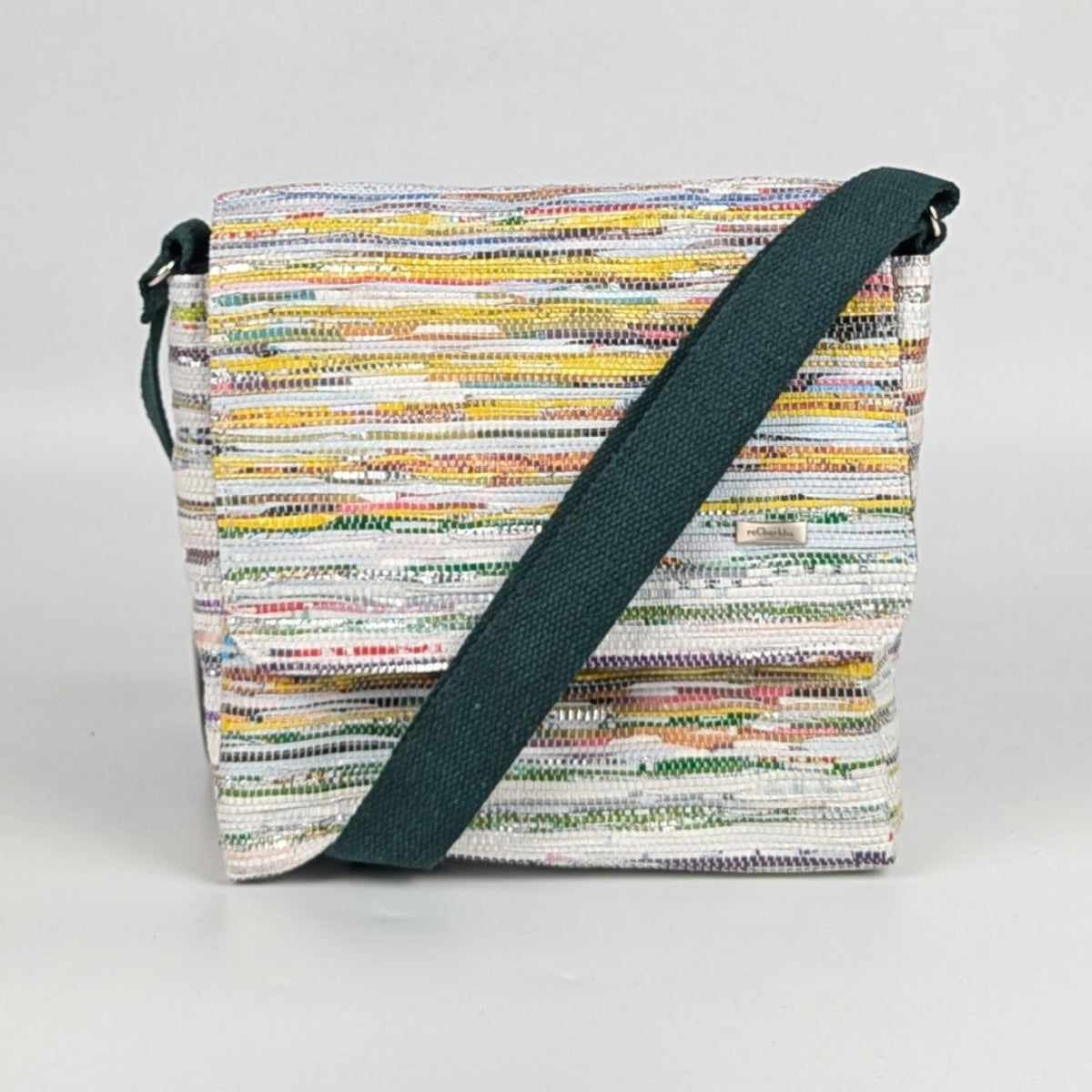 Upcycled Handcrafted Messenger Bag (MB0826-011)