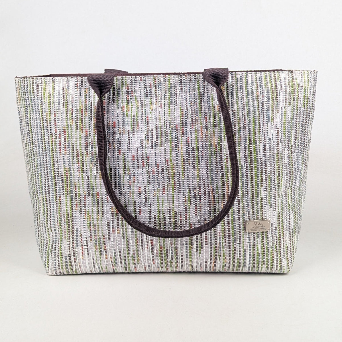 Upcycled Handcrafted Office Tote (OT0326-006) PS_W