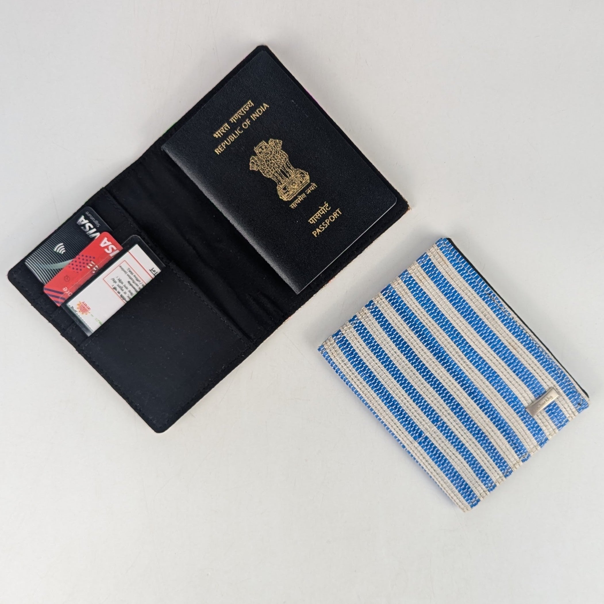 Upcycled Handcrafted Passport Cover (PC0725-006) PS_W