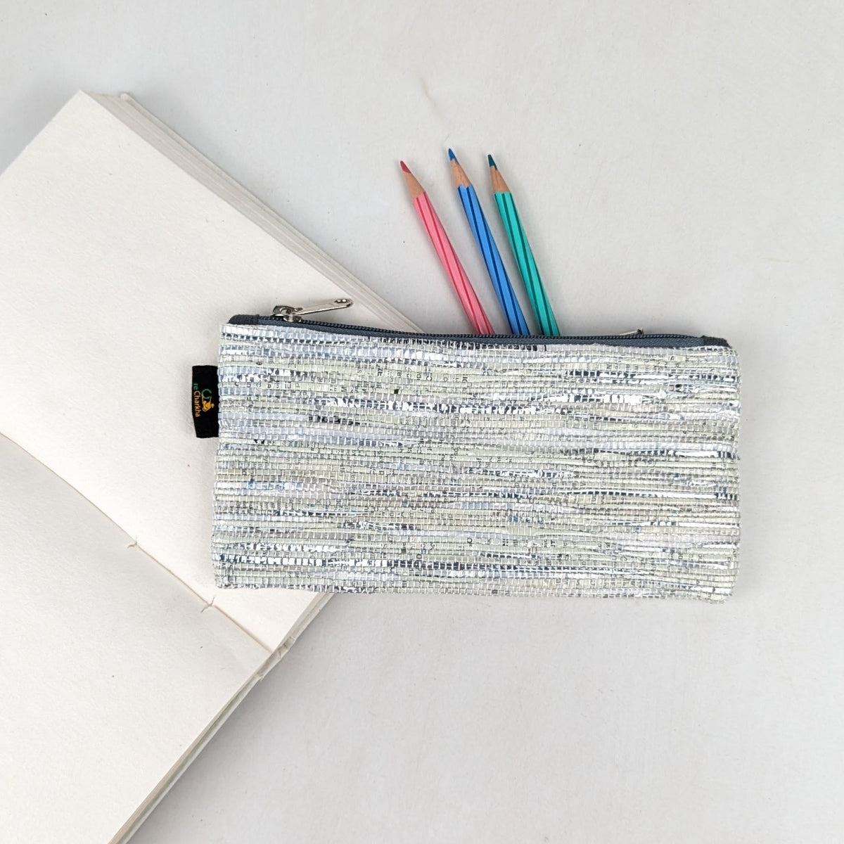 Upcycled Handcrafted Pencil Pouch (PP0626-007) PS_W