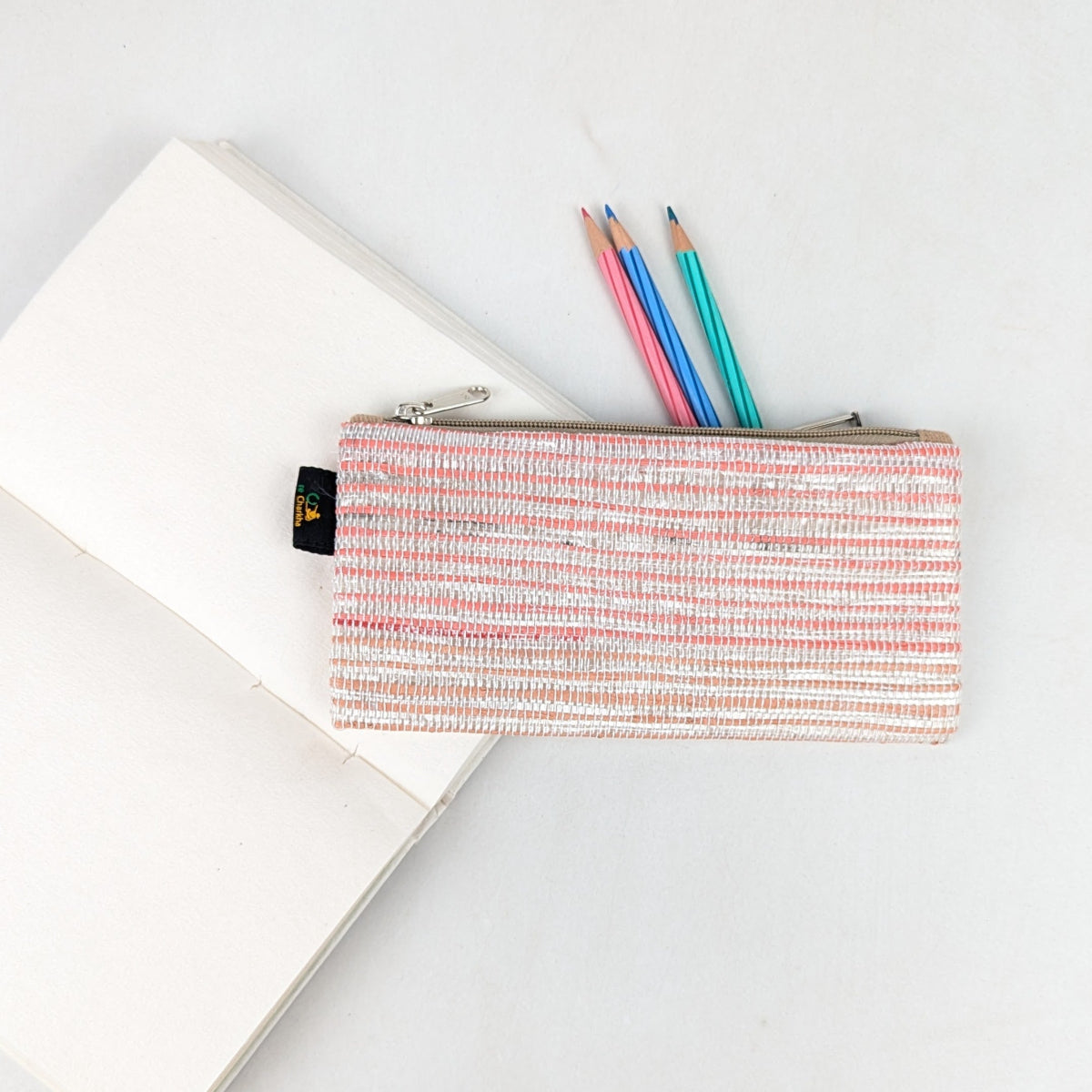 Upcycled Handcrafted Pencil Pouch (PP0626-008) PS_W