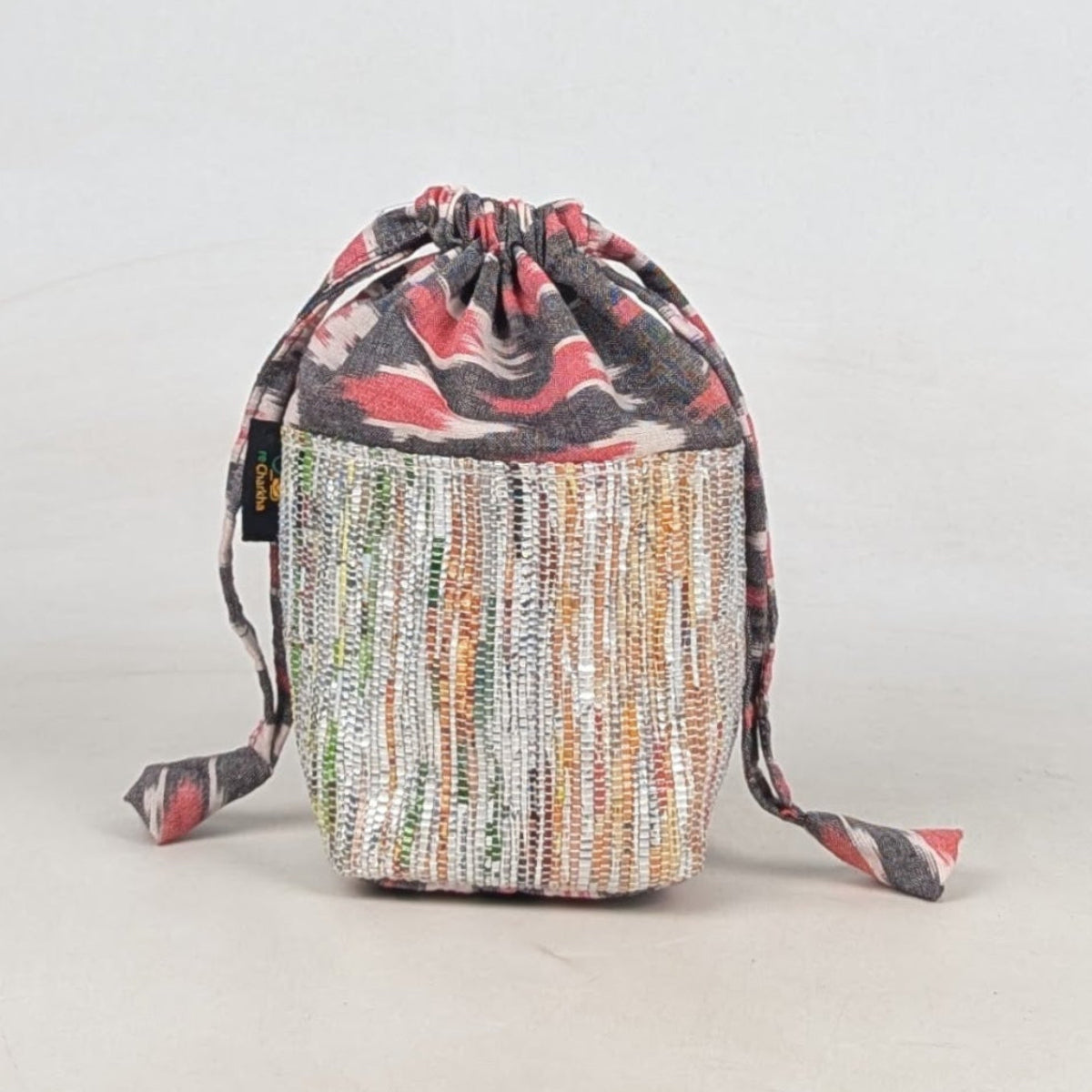 Upcycled Handcrafted Potli Bag (P0626-009)