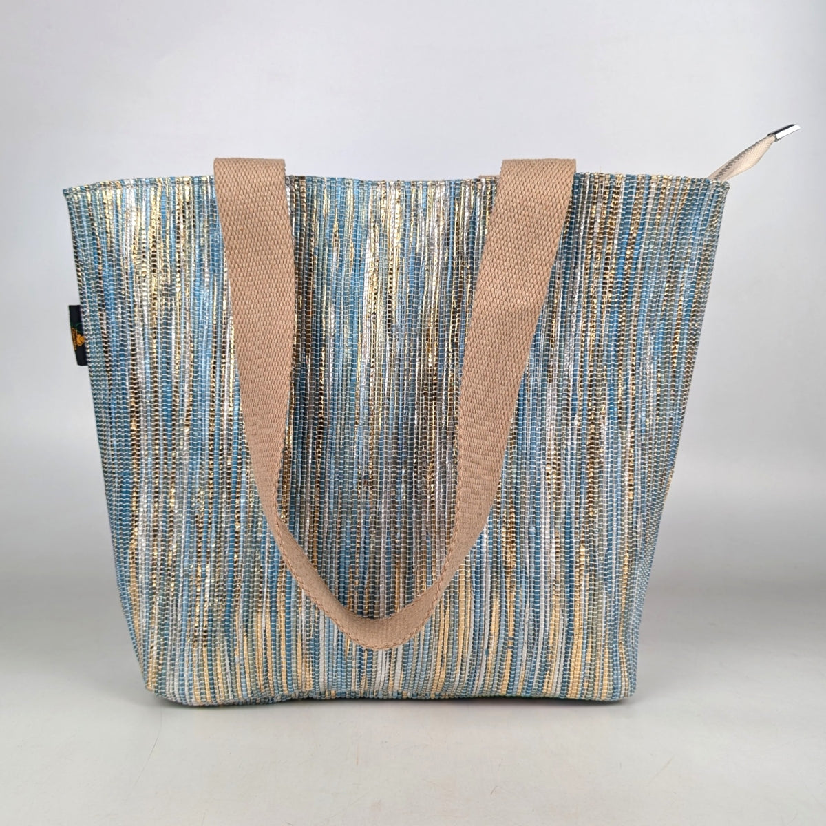 Upcycled Handcrafted Shopper Tote (ST1025-025) PS_W