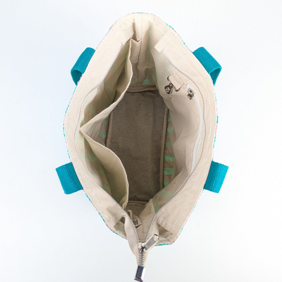 Upcycled Handcrafted Shopper Tote (ST1225-007) PS_W